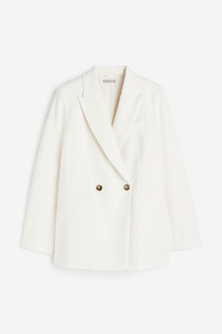 Oversized Double-Breasted Blazer