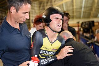 Jack Bobridge suffers after his Hour Record attempt