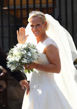 royal weddings Zara Phillips