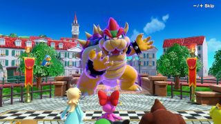 Super Mario Party Jamboree screenshot showing Imposter Bowser