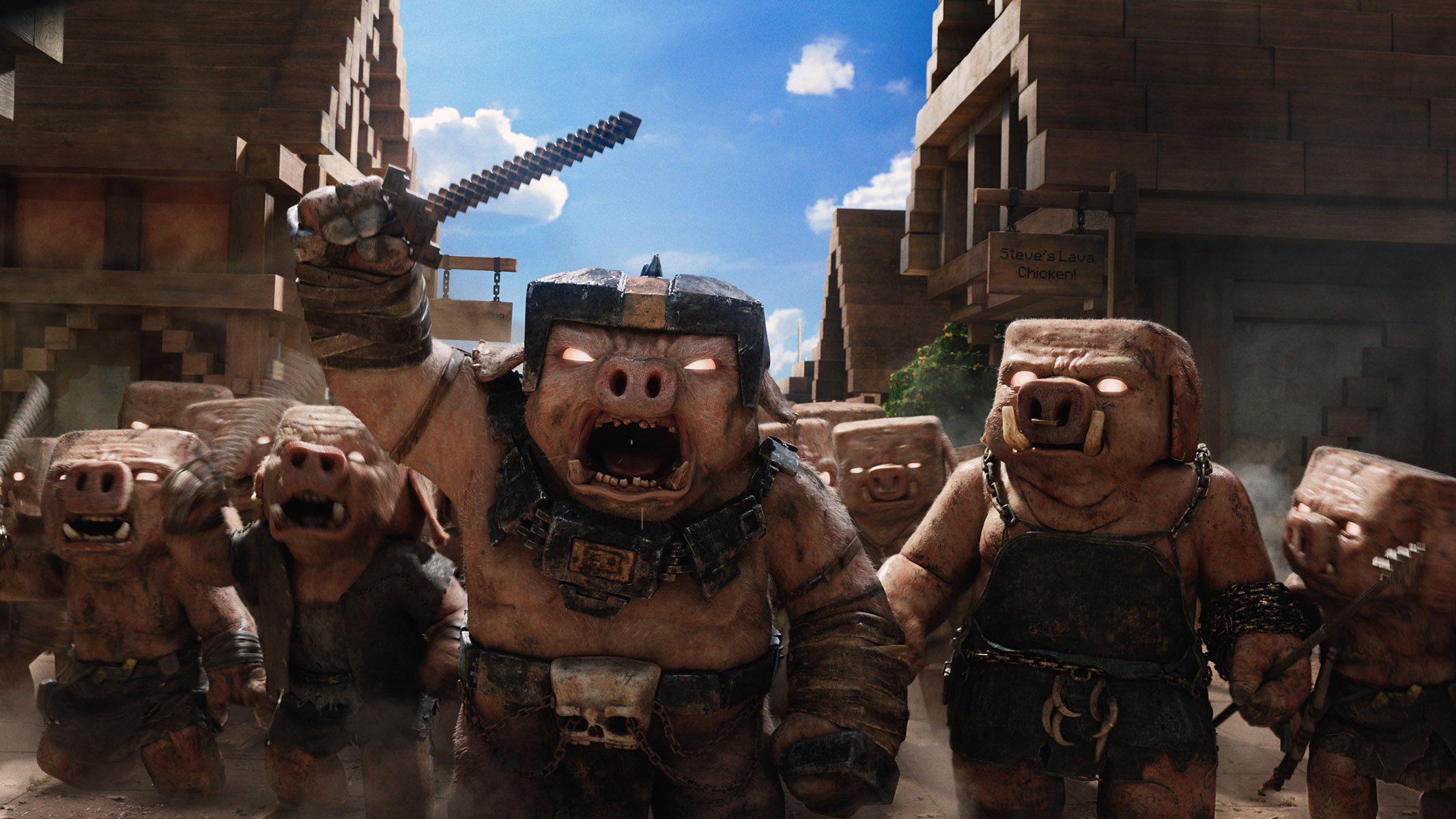 A scene from A Minecraft Movie