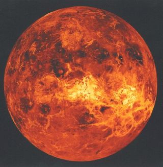 Venus Atmosphere Globe