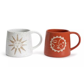 Habitat Sun & Moon Set of 2 Mugs - astrology gifts