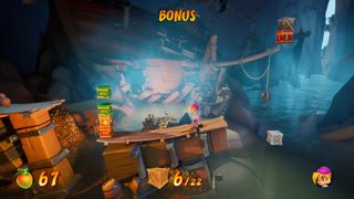 Crash 4 tips: Bonus level deaths don't count towards the main level total, but crates do