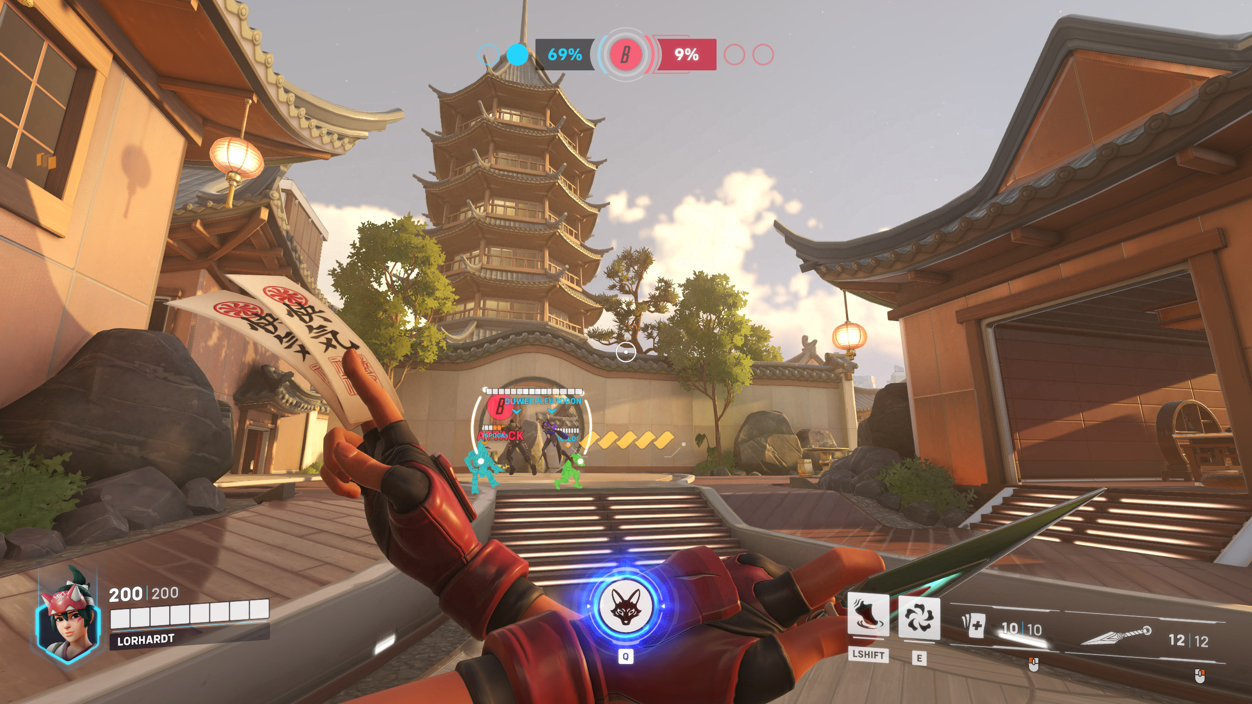 Lijang Tower in Overwatch 2.