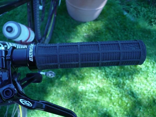 Specialized lock-on grips.
