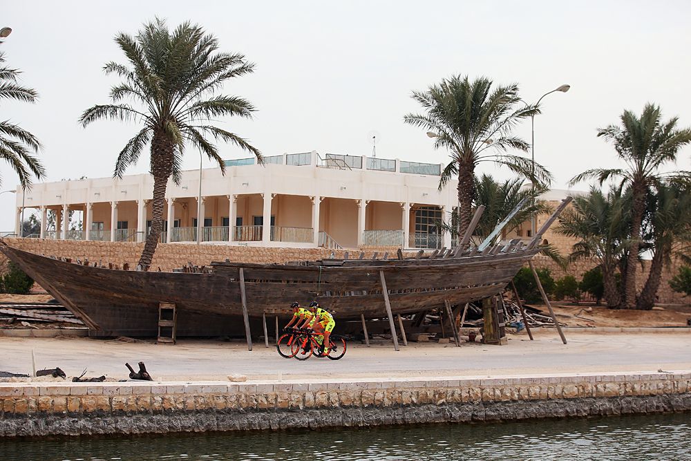 Stage 2 at the Ladies Tour of Qatar