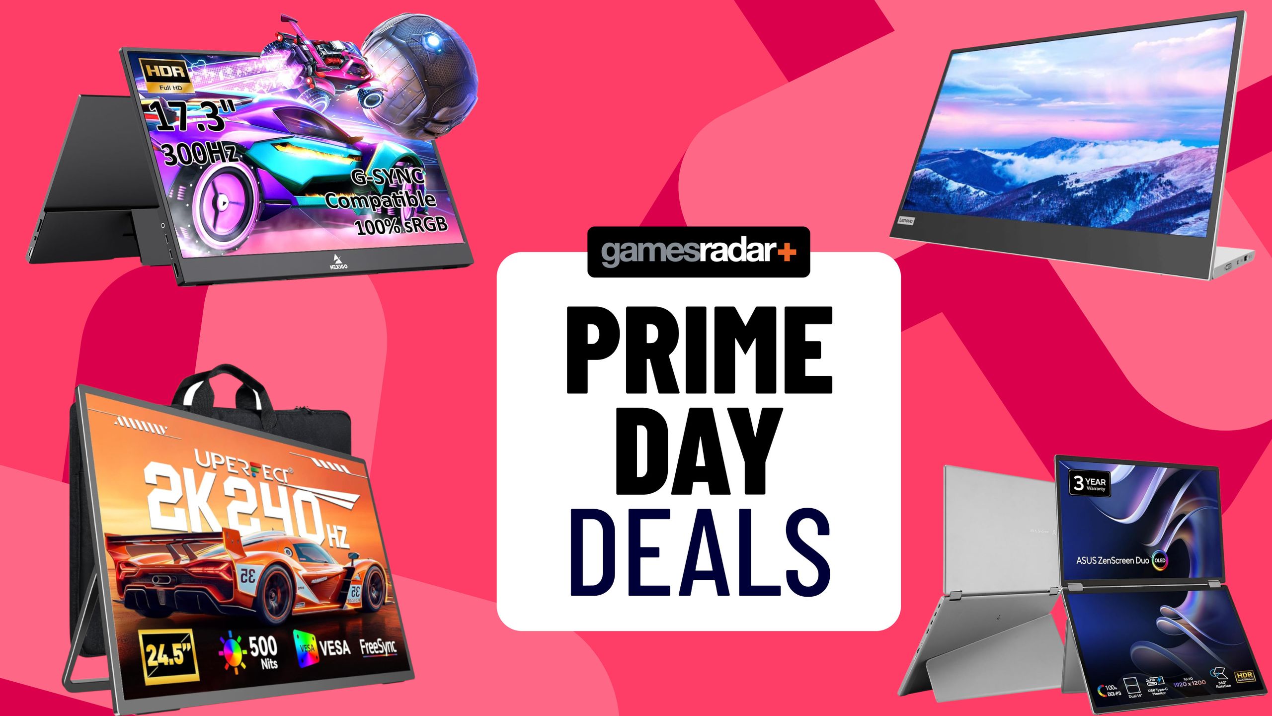 Want a gaming set-up on the go? These Prime Day portable monitor deals are ready to help