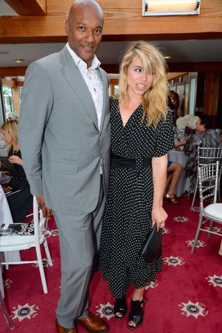 Colin Salmon and Billie Piper