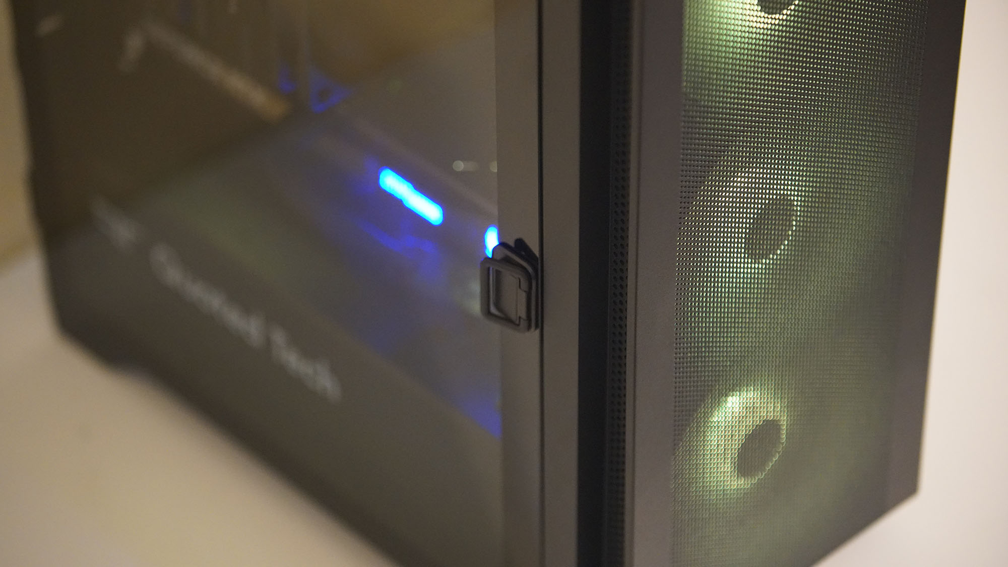 A Quoted Tech Shield gaming PC on a desk