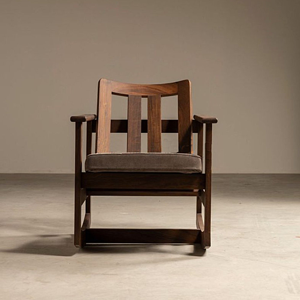 Chairvogue Solid Wood Casual Rocking Chair Solid Wood Rocking Chair | Wayfair