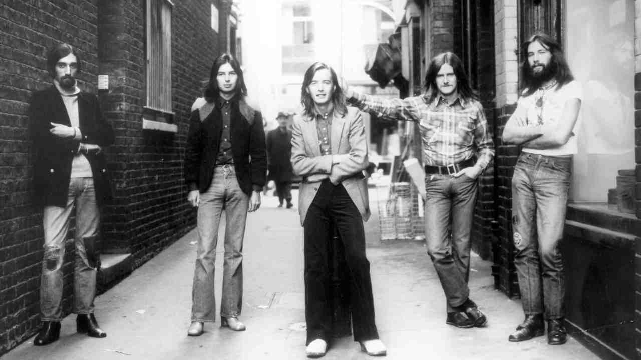 Savoy Brown posing for a photograph in the early 1970s