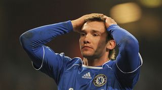 Andriy Shevchenko rues a missed chance at Chelsea