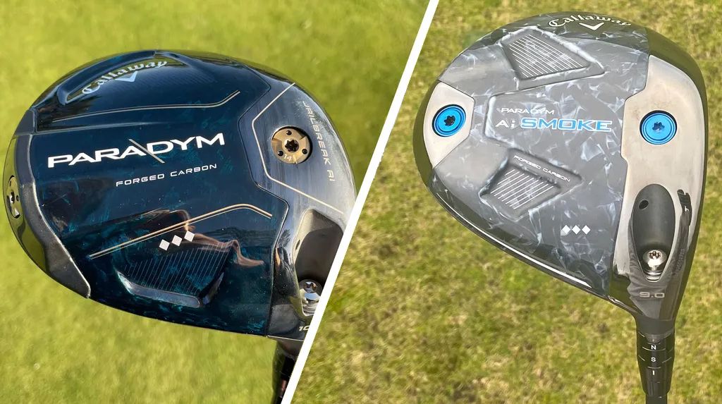 Callaway Paradym Triple Diamond vs Callaway Paradym Ai Smoke Triple Diamond Driver