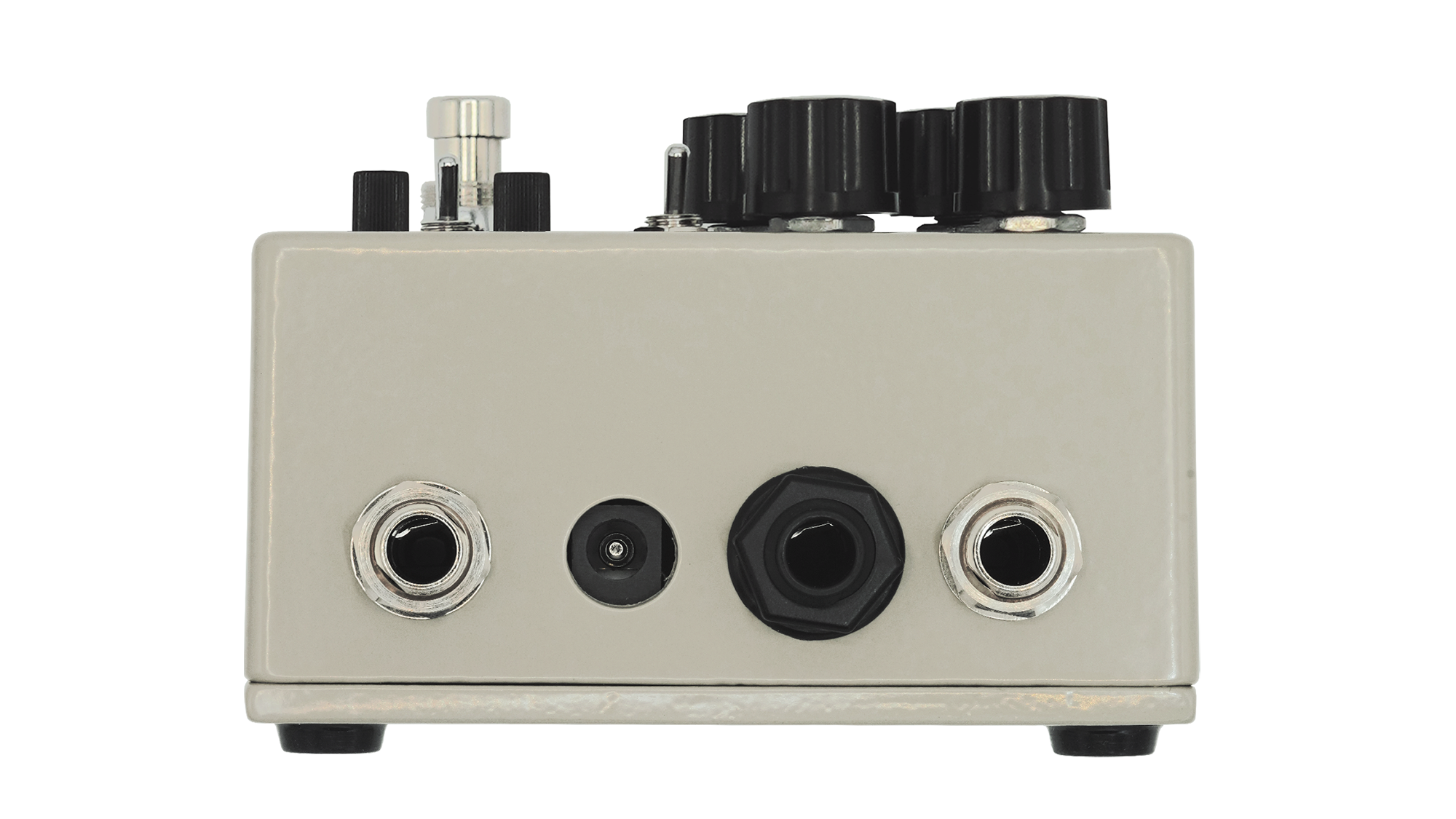 A photo showing the Death by Audio/Rainger FX Amp Crash Pedal and Mini-Amp