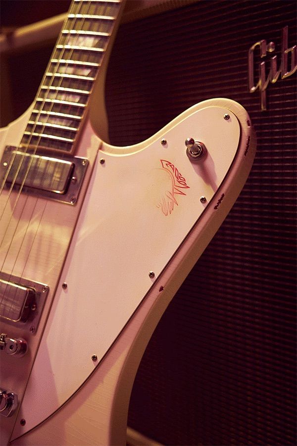 Gibson's new Johnny Winter 1964 Firebird V