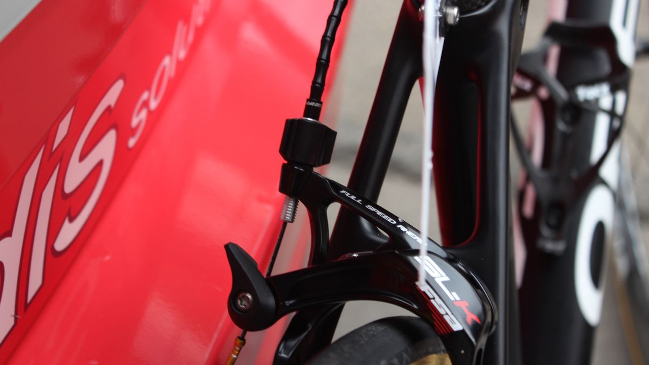 FSA's SL-K brakes have a dual pivot design