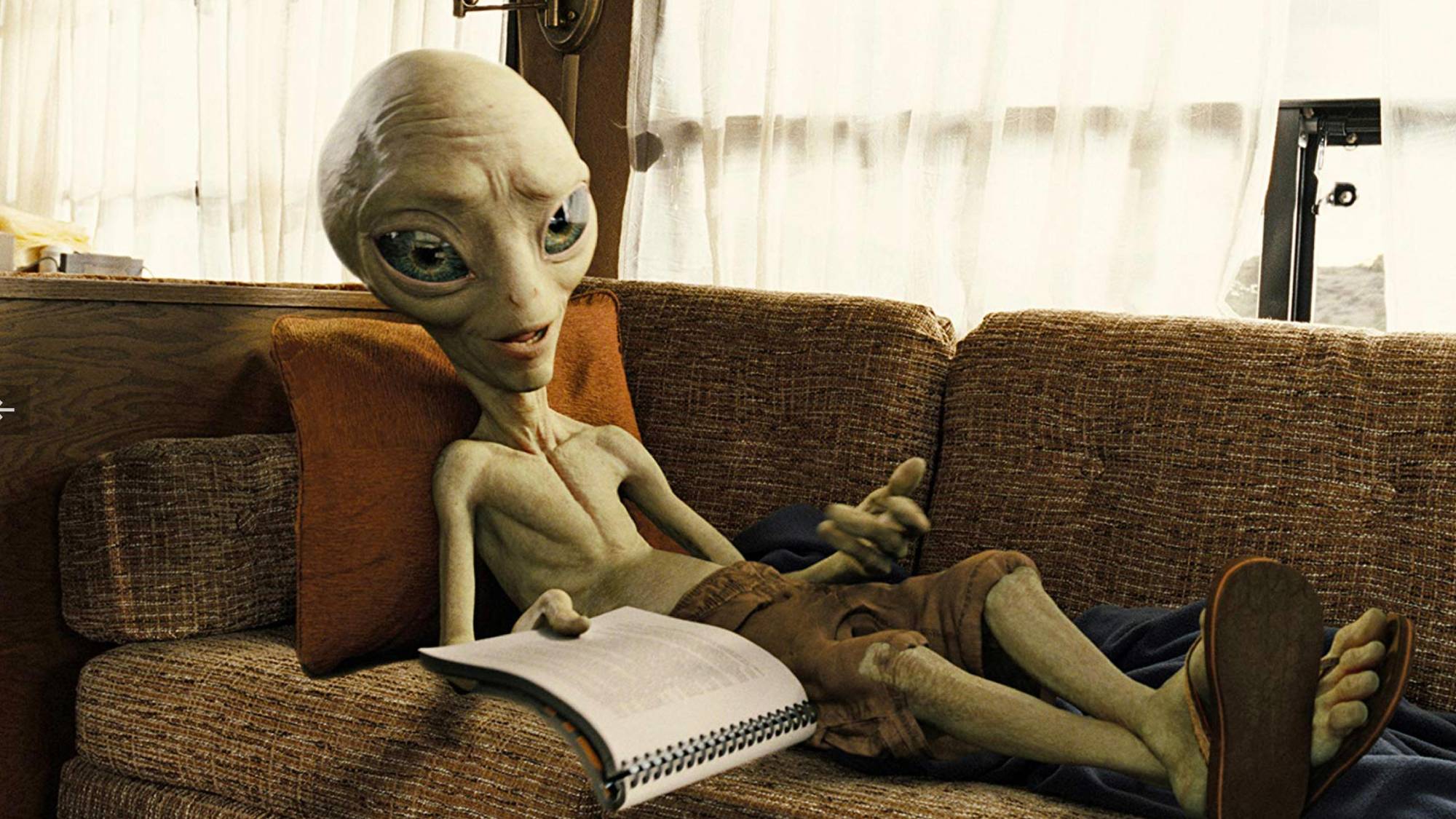 Paul the alien in "Paul"