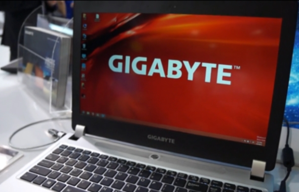 Gigabyte Debuts P35K Ultrablade Gaming Laptop