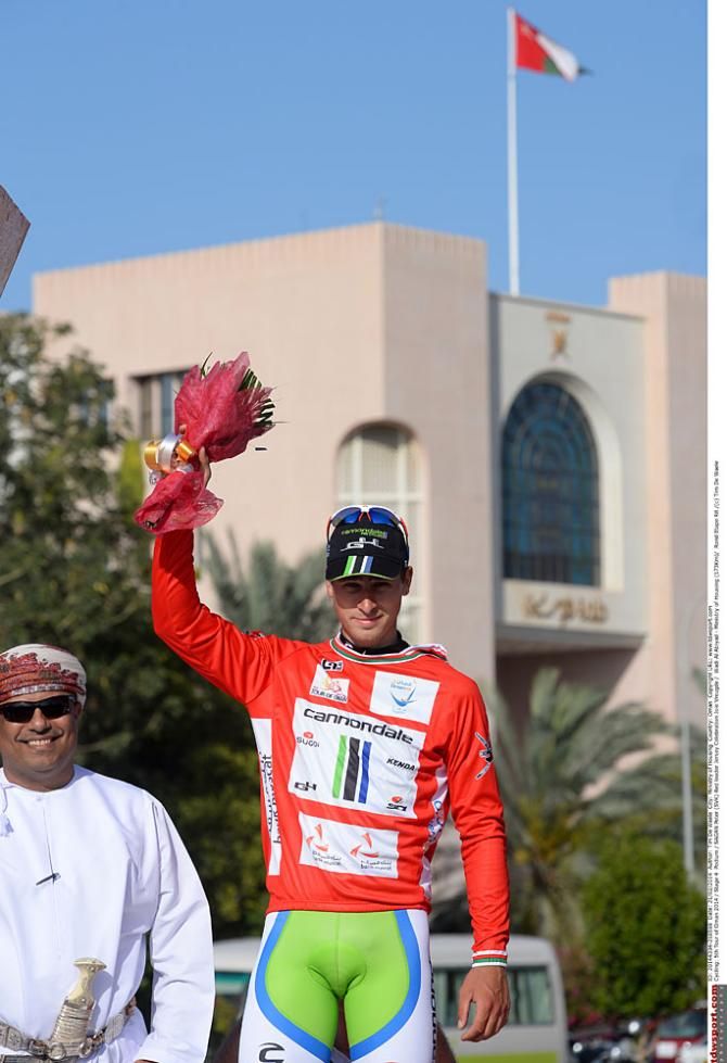 Peter Sagan on the podium