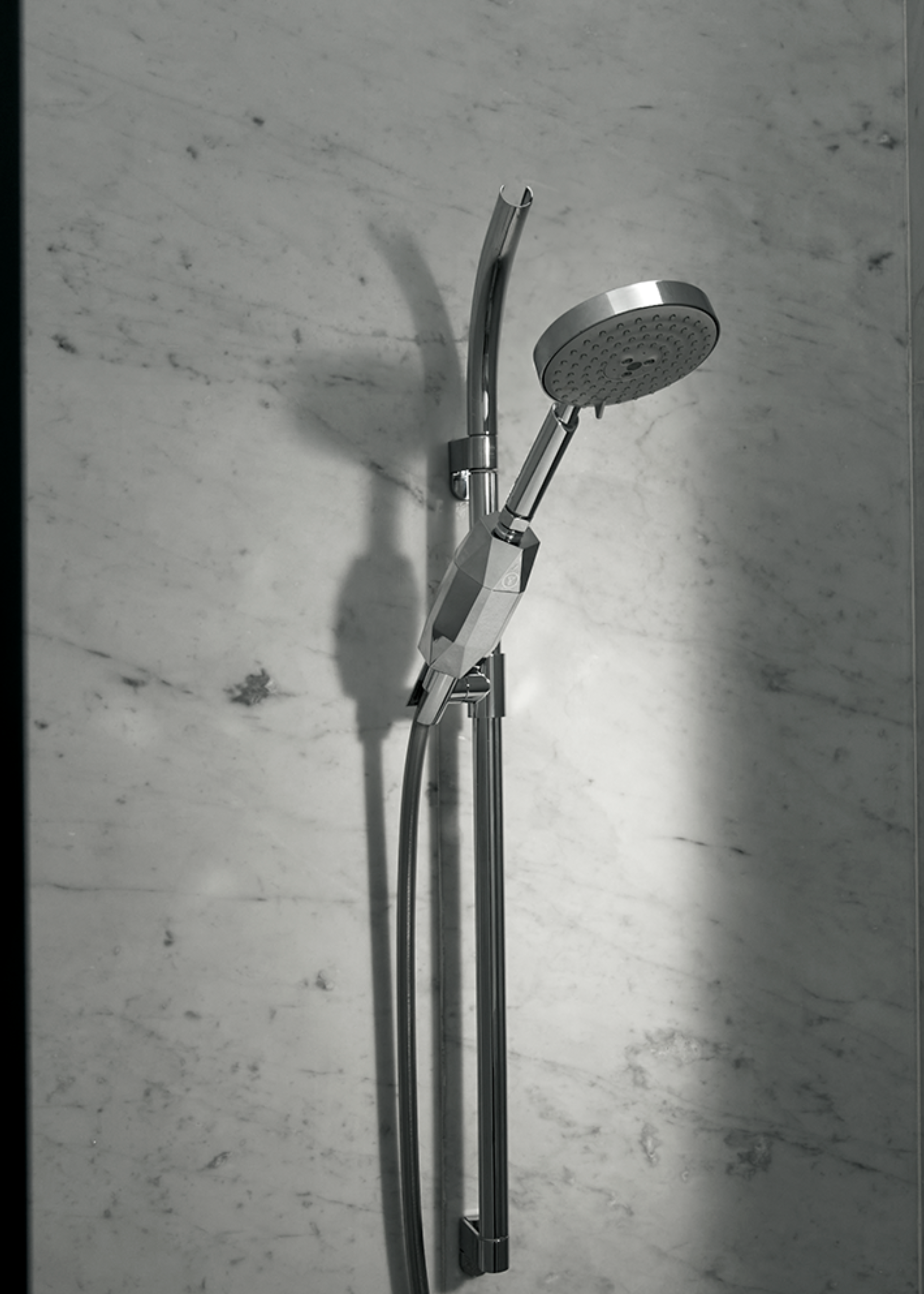 filtered showerhead in stainless steel