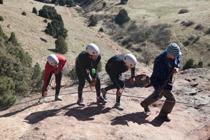It's all about learning the ropes for new Garmin hires at the team's pre-season mini-camp in Boulder
