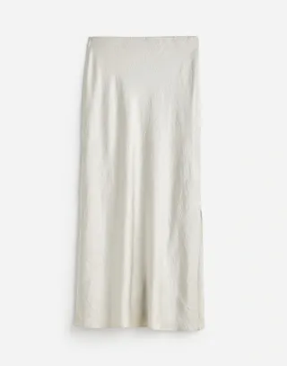 Madewell, Satin Maxi Slip Skirt