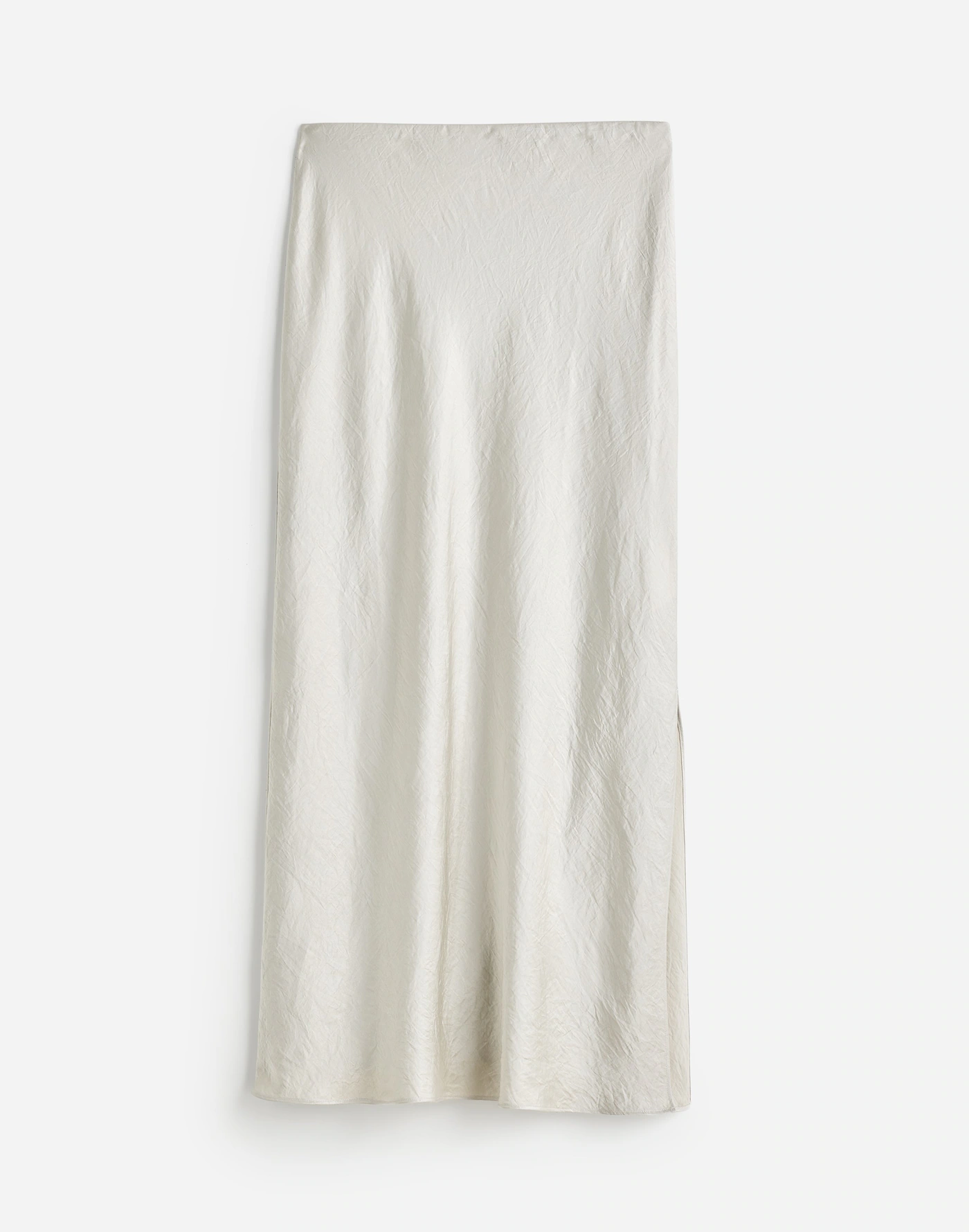 Madewell, Satin Maxi Slip Skirt