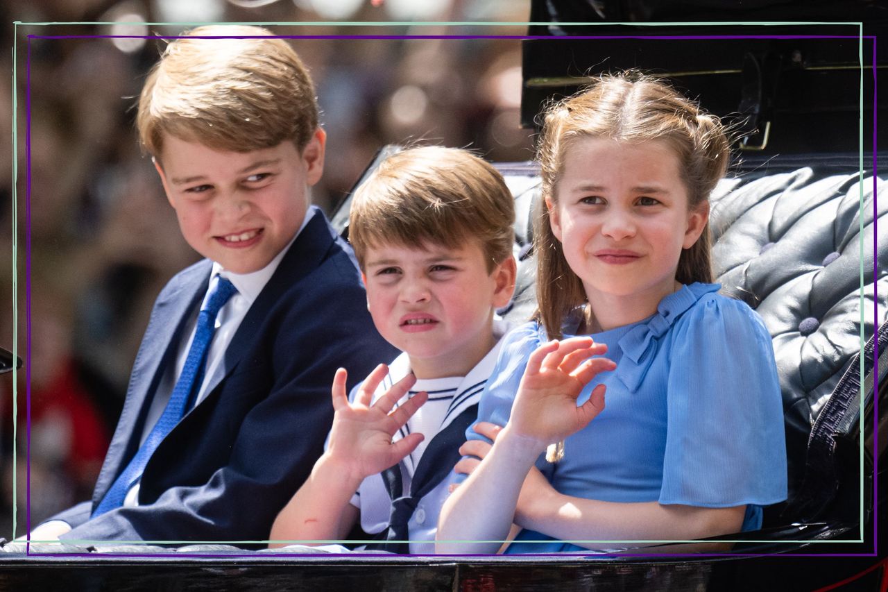 Prince George, Princess Charlotte and Prince Louis