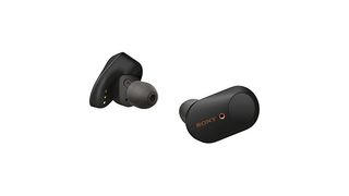 Best in-ear headphones and earbuds: Sony WF-1000XM3 in black