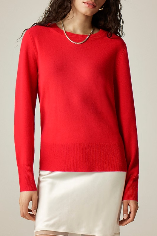 J.Crew , Cashmere Classic-Fit Crewneck Sweater