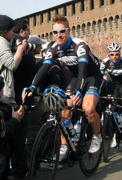 Tyler Farrar: one of Garmin-Cervelo's three cards for the finale.