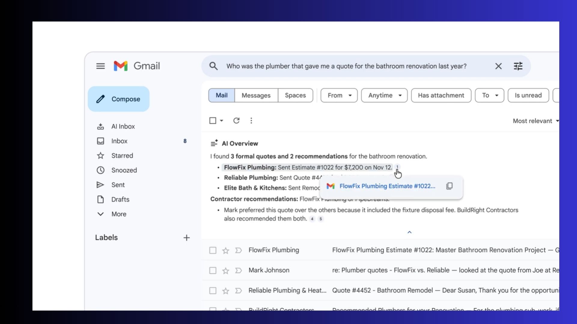 Conversation summaries