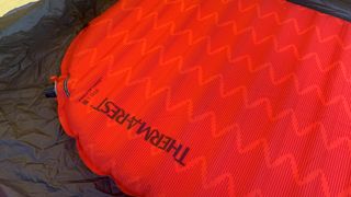 Close up of the Therm-A-Rest ProLite Apex sleeping pad
