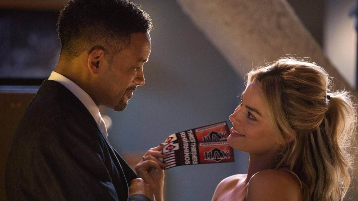 Will Smith and Margot Robbie in Focus