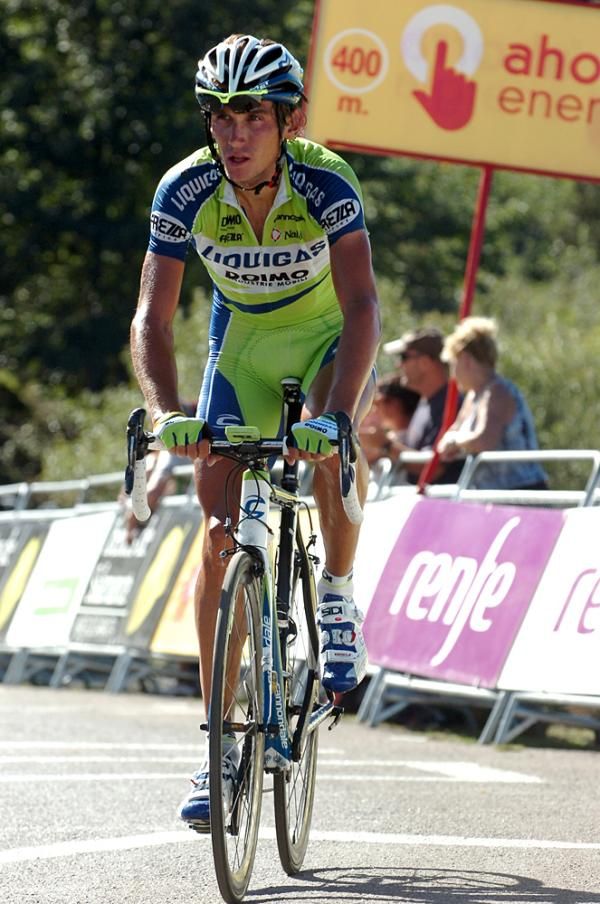 Roman Kreuziger (Liquigas) rolls in after a hard day.