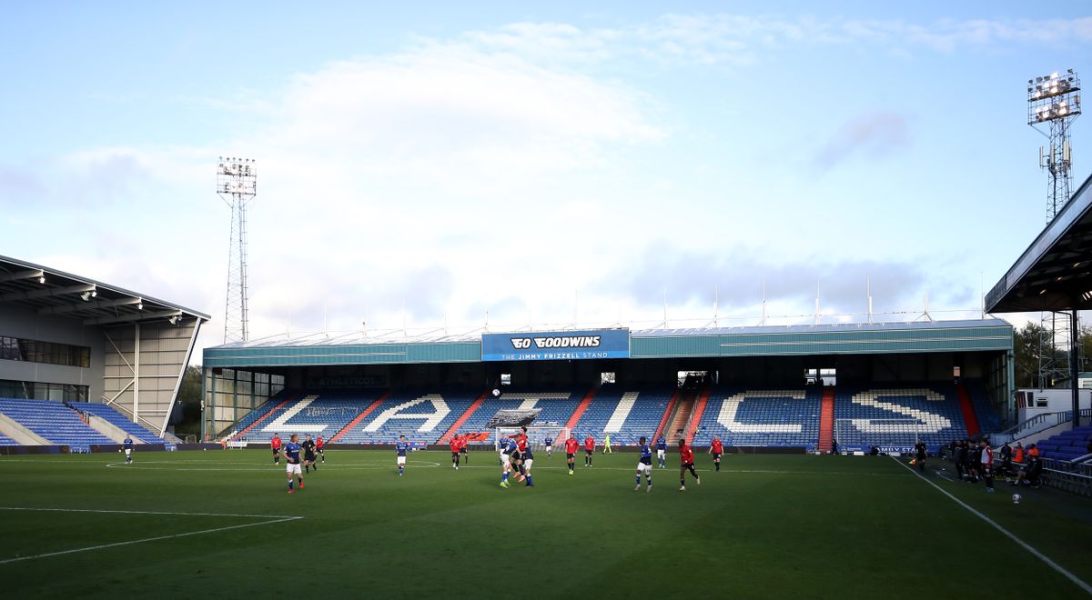 Oldham Athletic v Morecambe – Sky Bet League Two – Boundary Park