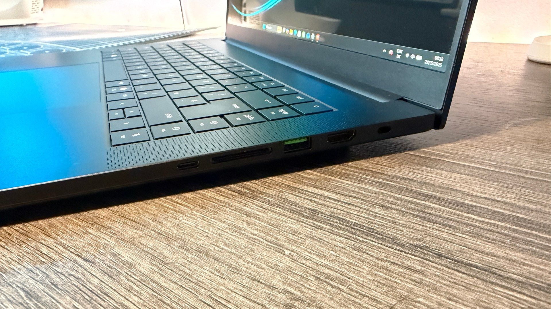 Razer Blade 16 (2026) gaming laptop on desk
