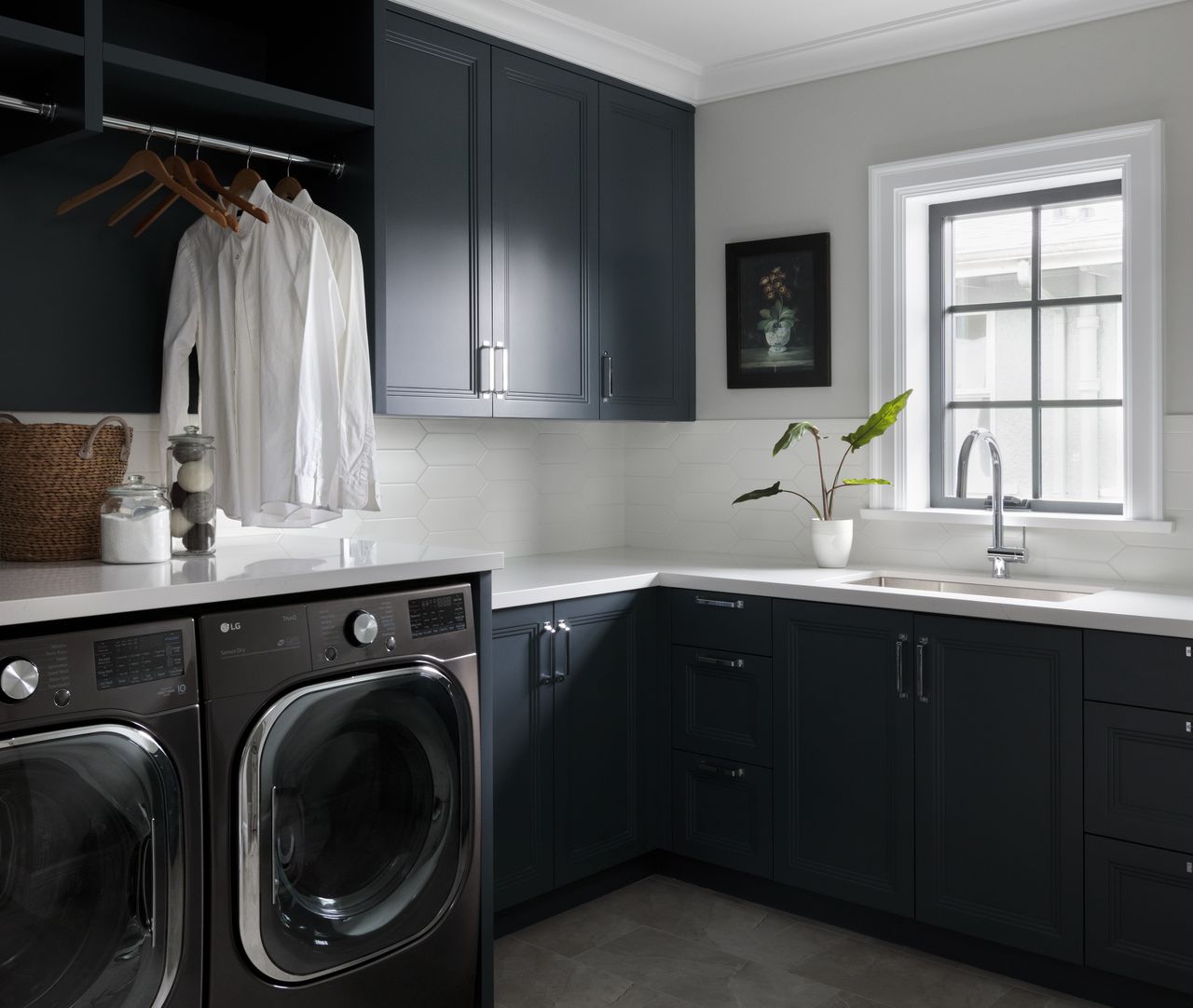 A classic laundry room design