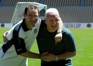 John Clark with Martin O'Neill