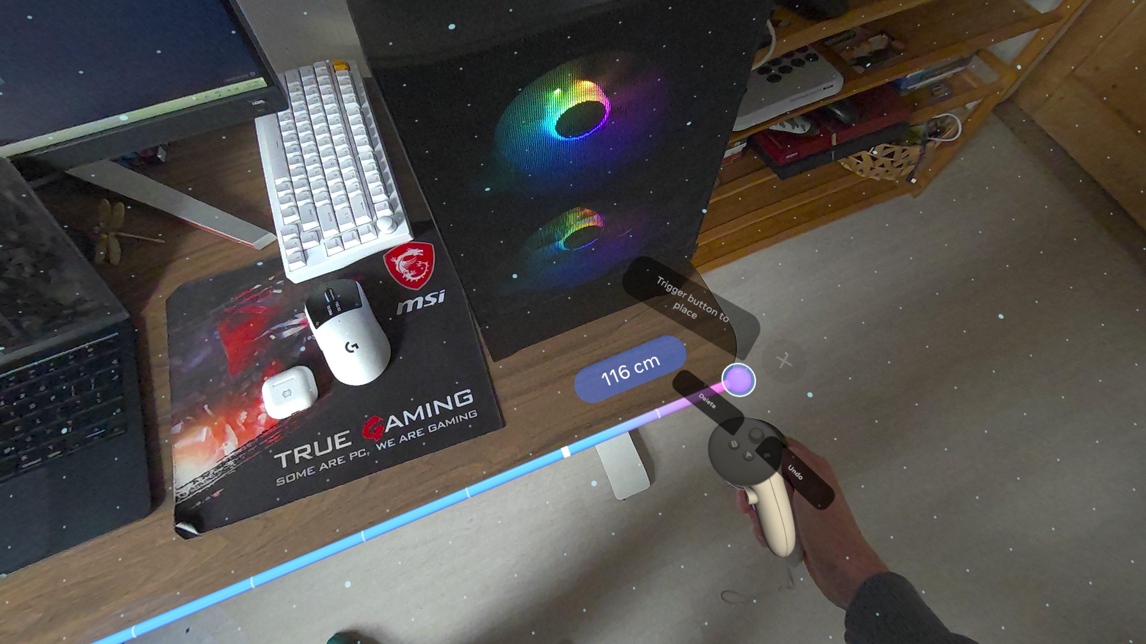 Meta Quest 3 Layout app