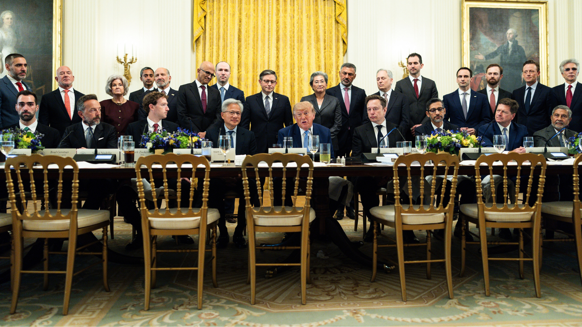 Trump Hosts Silicon Valley Chiefs For Summit On AI Safety Risks