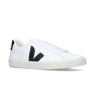 Womens Veja White Leather Esplar Sneakers | Harrods Uk