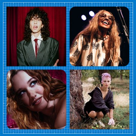 promo image for Who What Wear's 2026 Ones to Watch in Music portfolio. 