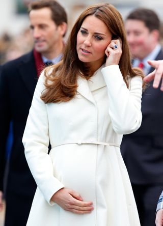 Catherine, Duchess of Cambridge visits the headquarters of Ben Ainslie Racing
