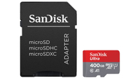 SanDisk Ultra 400GB SD card with adapter for $184.99, $65 off normal price.