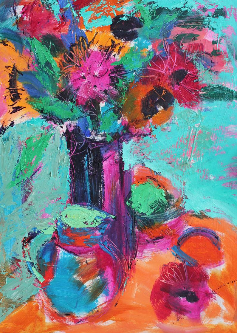 How to paint a vibrant floral still life | Creative Bloq