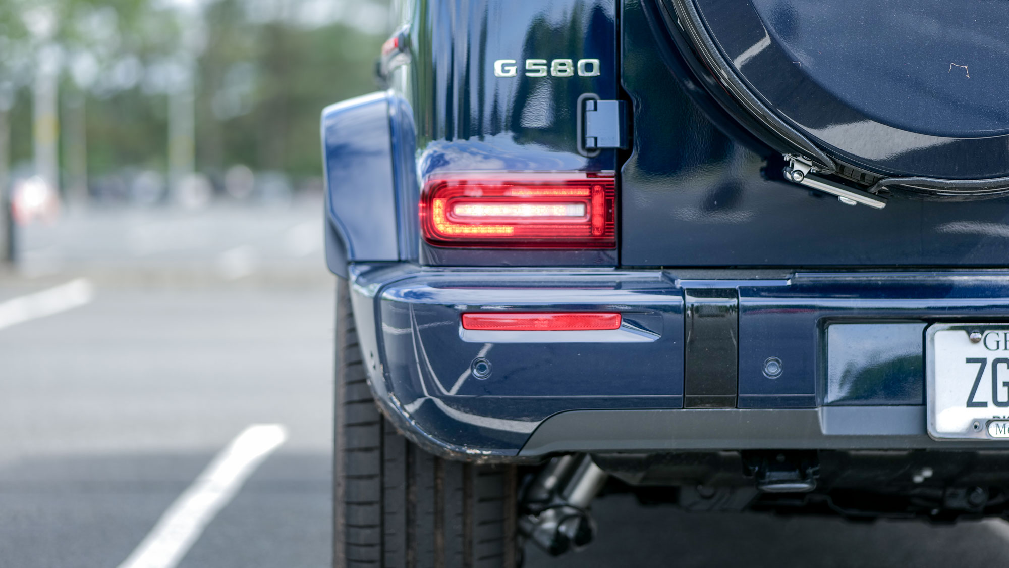 2025 Mercedes-Benz G 580 test drive.