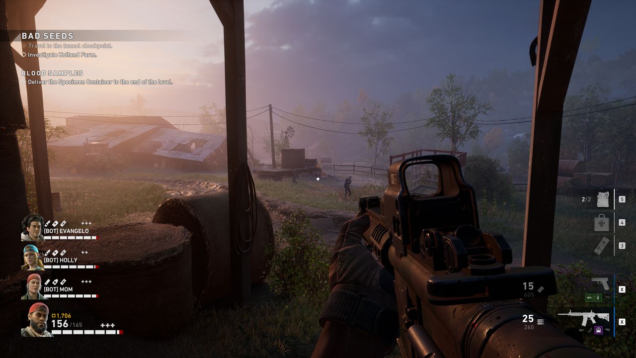 Back 4 Blood settings image quality comparison screenshots