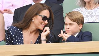 The Princess of Wales and Prince George attend Wimbledon in 2022